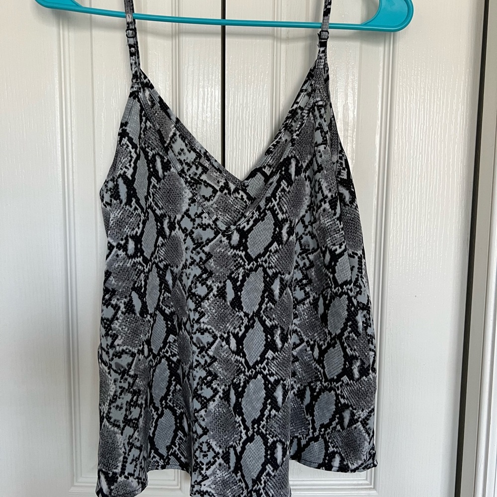 Animal Print Tank Top